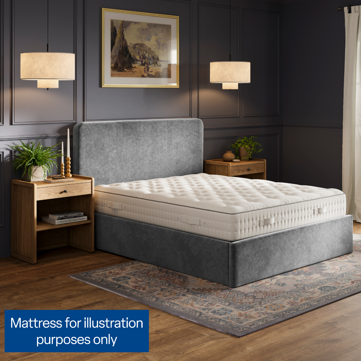 La Rochelle Platform Top Bed Frame