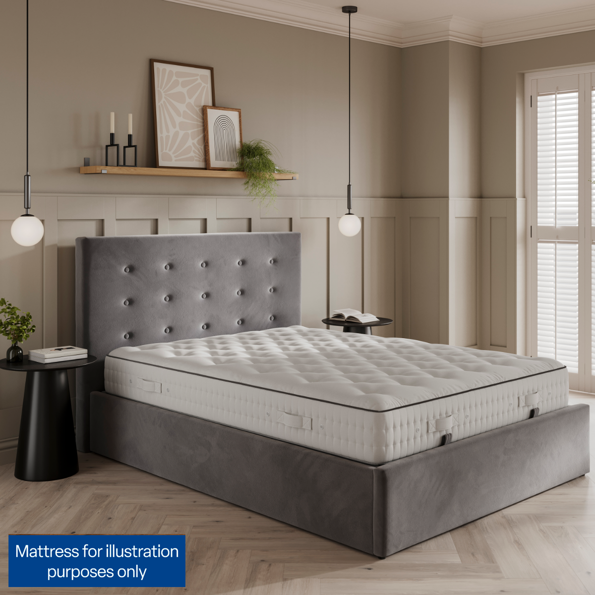 Avignon Platform Top Bed Frame
