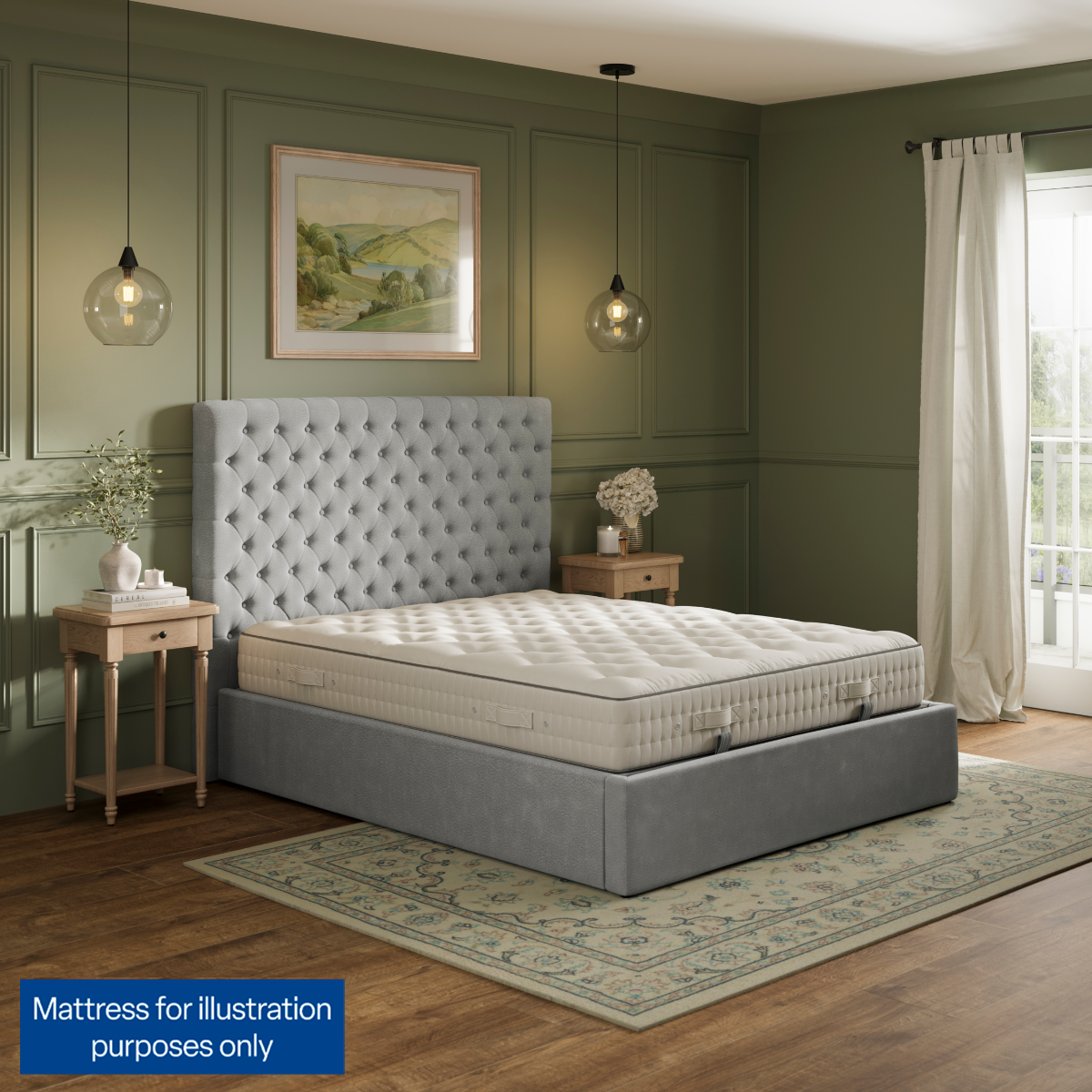 Biarritz Platform Top Bed Frame