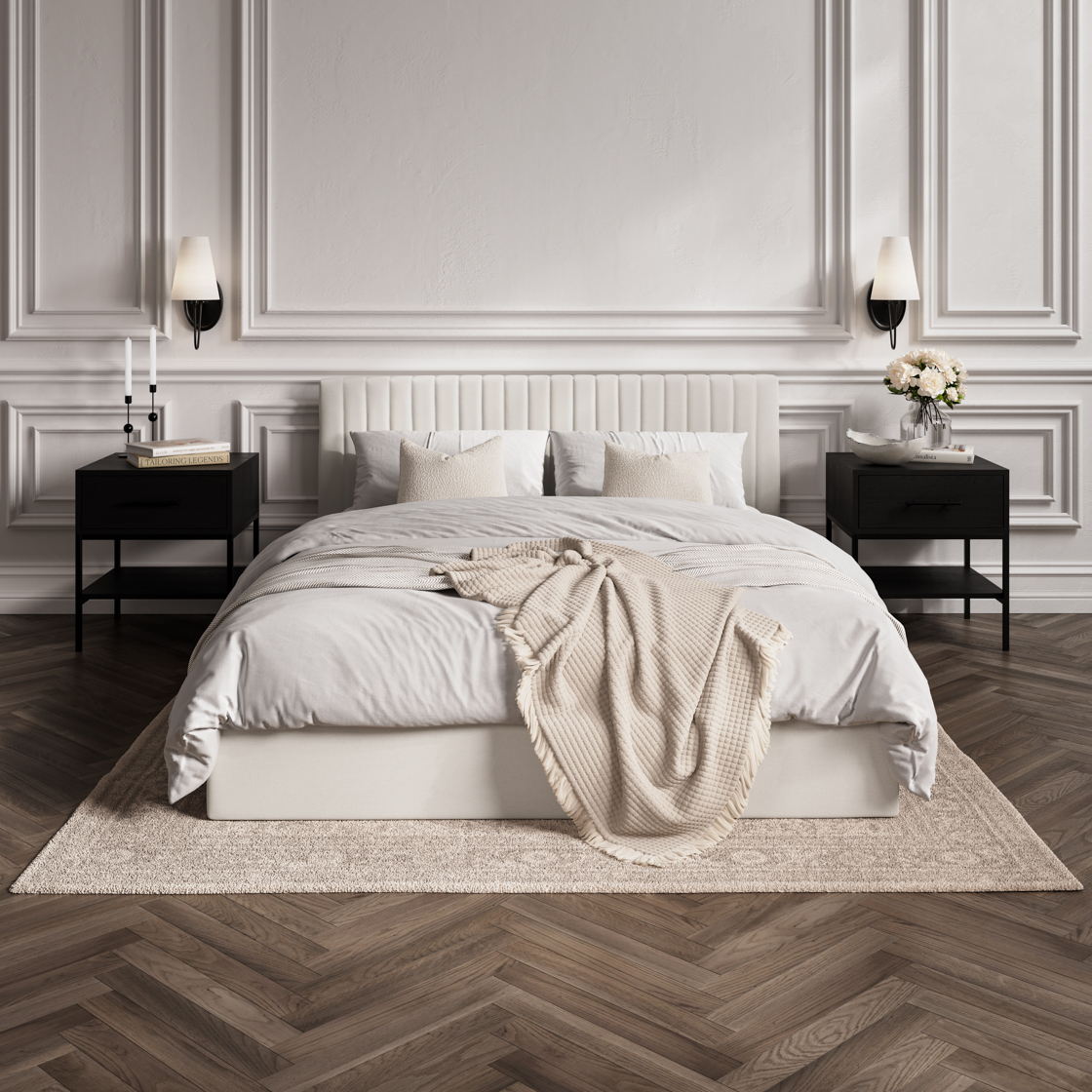 Montana Ottoman Fabric Bed Frame