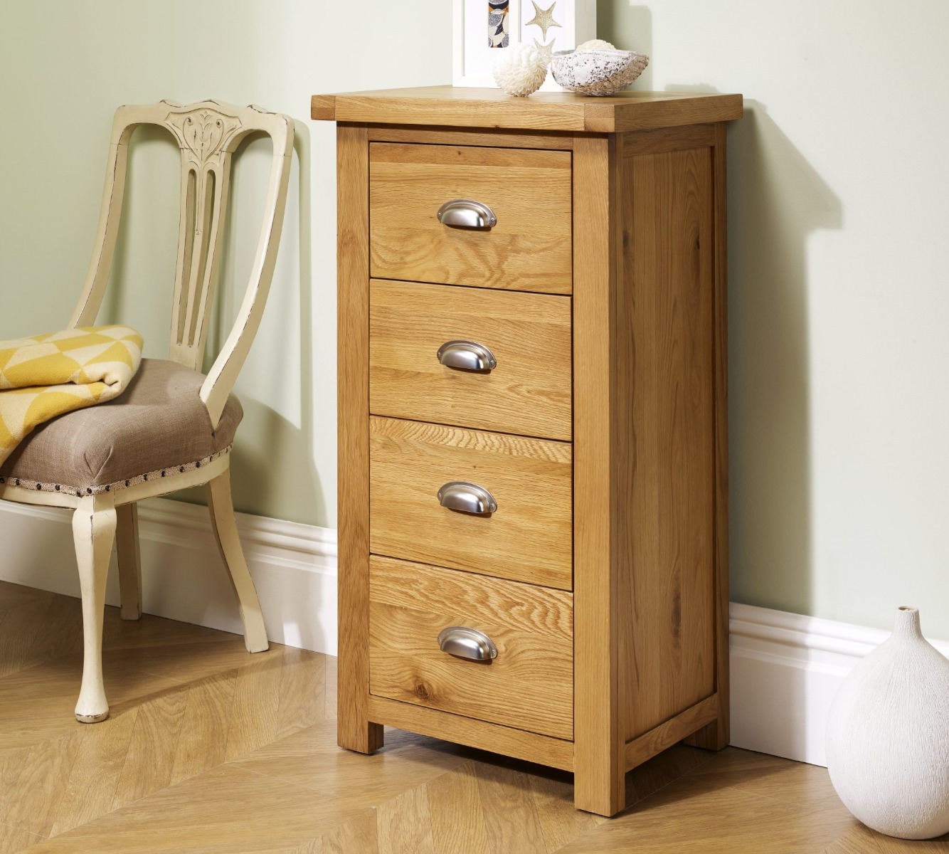Andorra 4 Drawer Narrow Chest