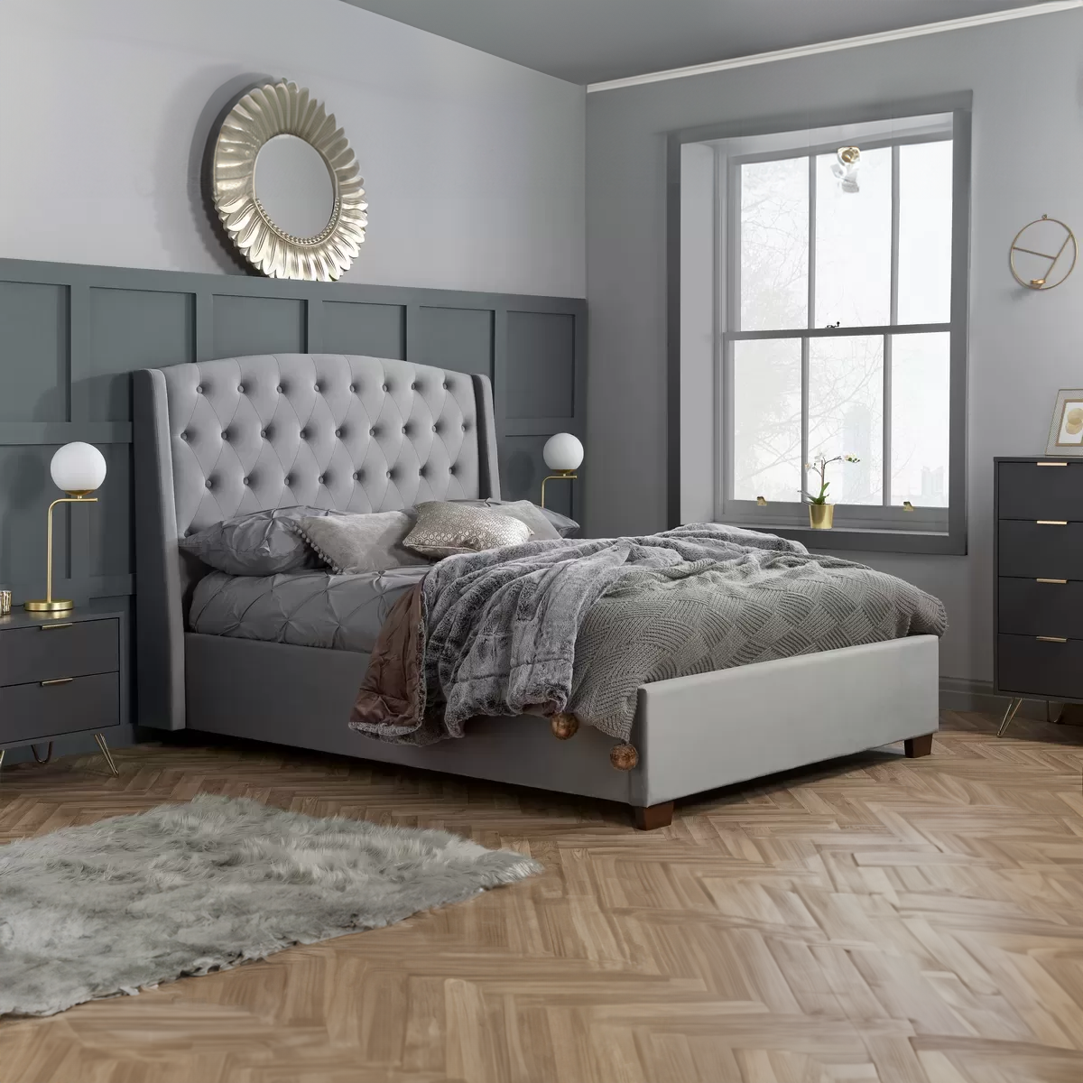 Charlotte Fabric Bed Frame