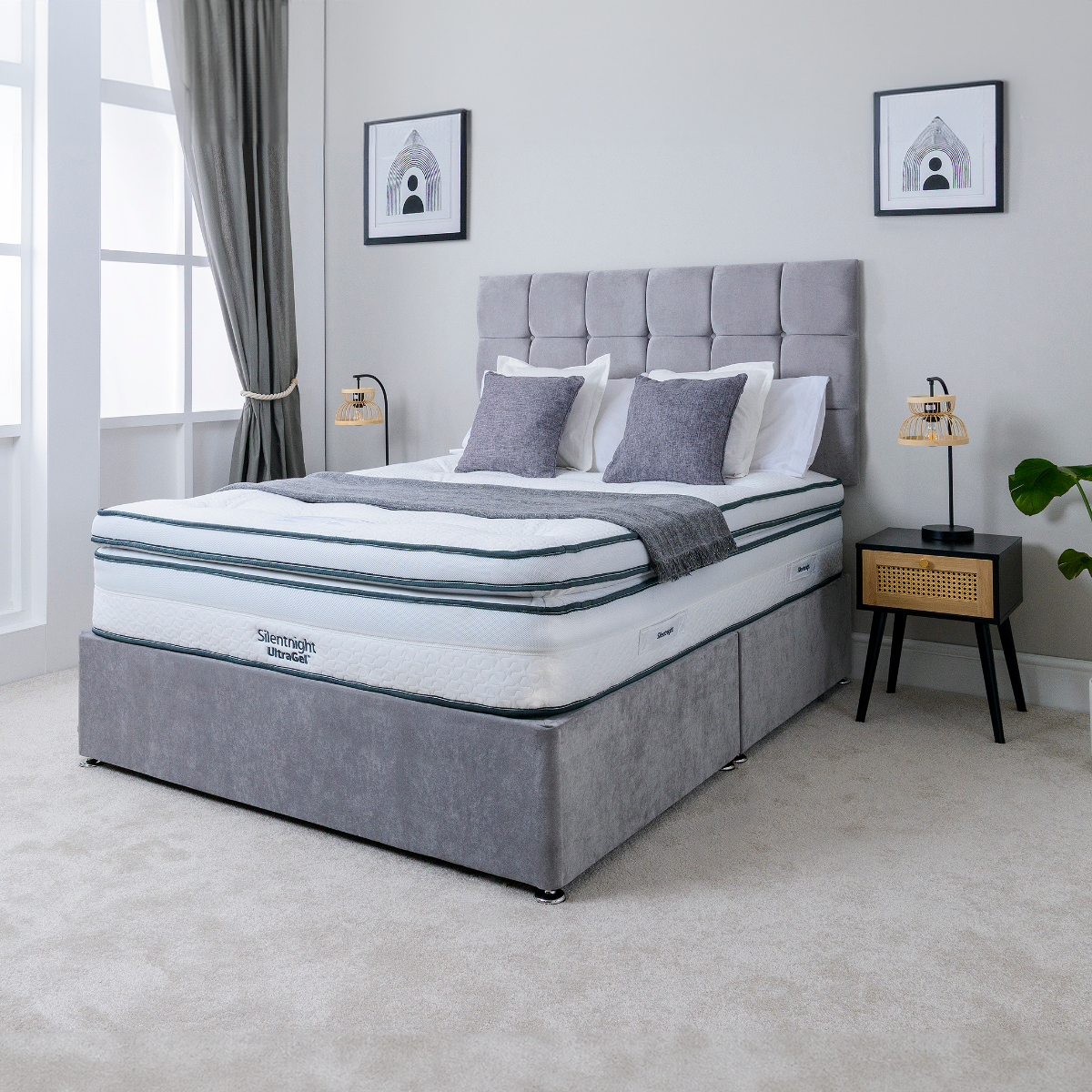 Silentnight Balmoral Ultragel Mirapocket 3000 Divan Set