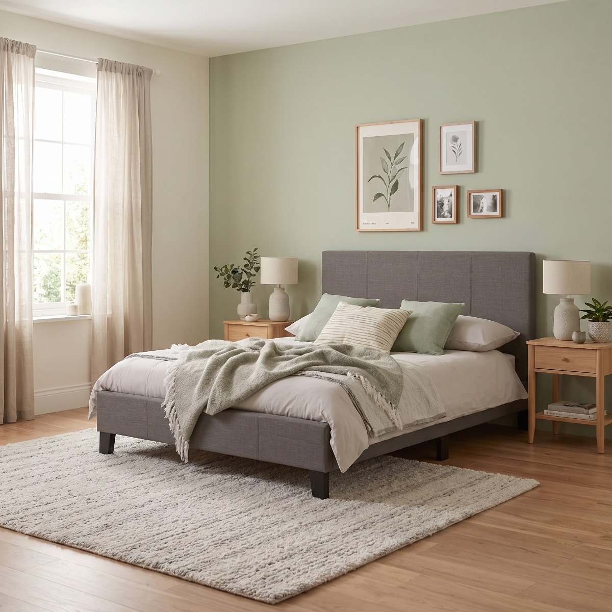 Baron Fabric Bed Frame