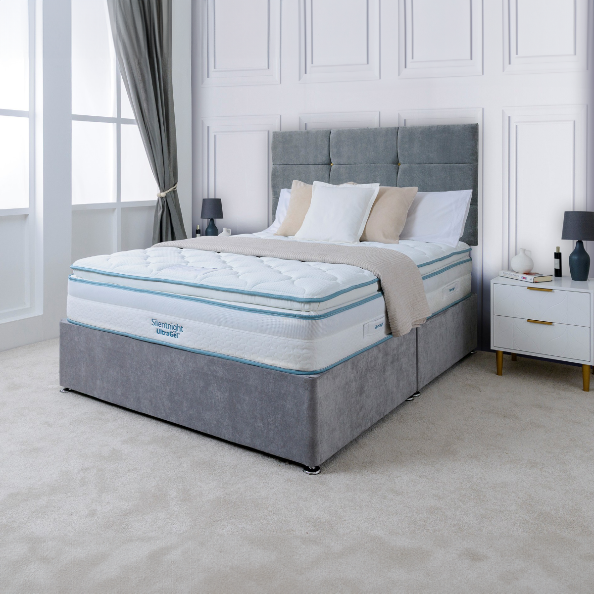 Silentnight Blenheim Ultragel Mirapocket 2000 Divan Set