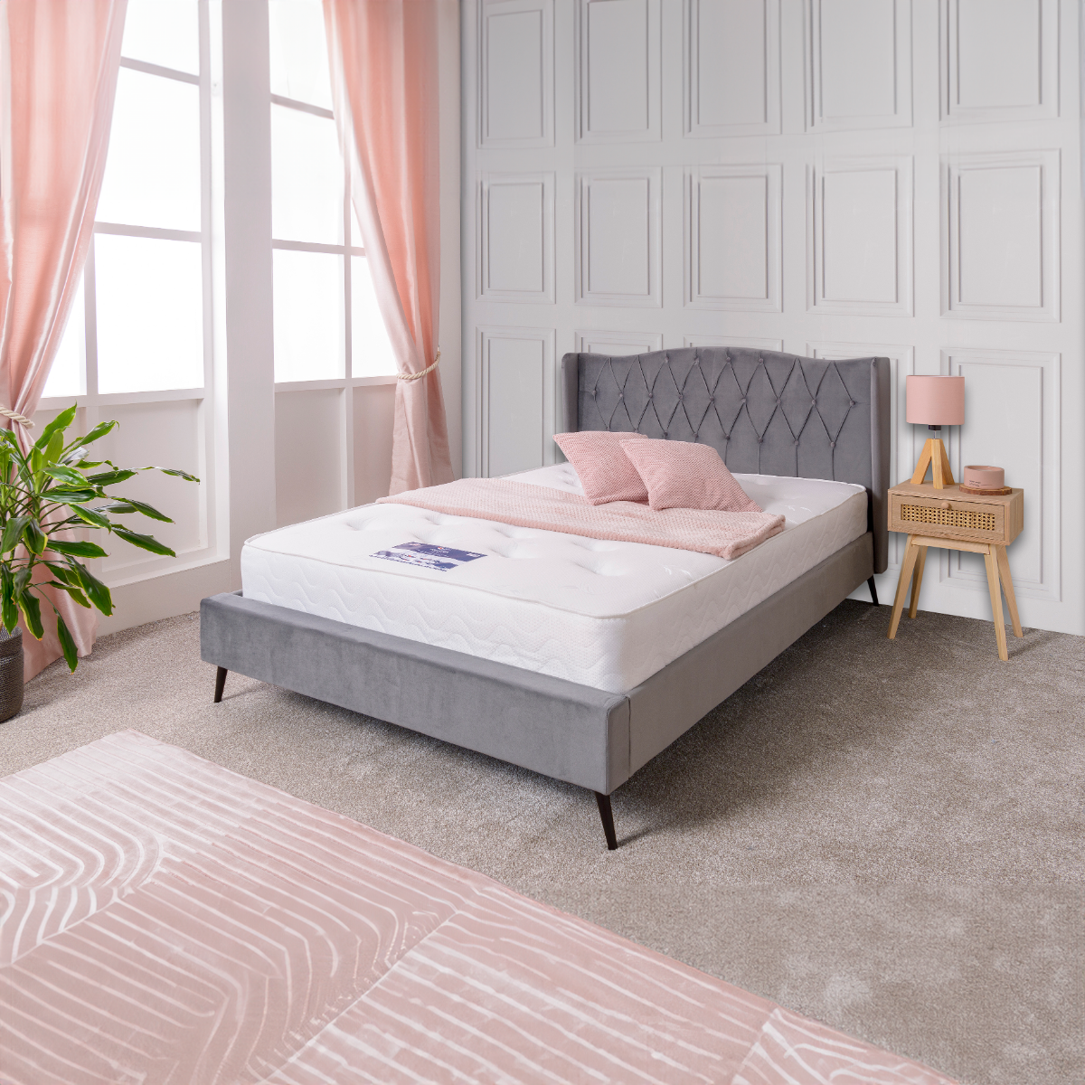 Brisbane Fabric Bed Frame