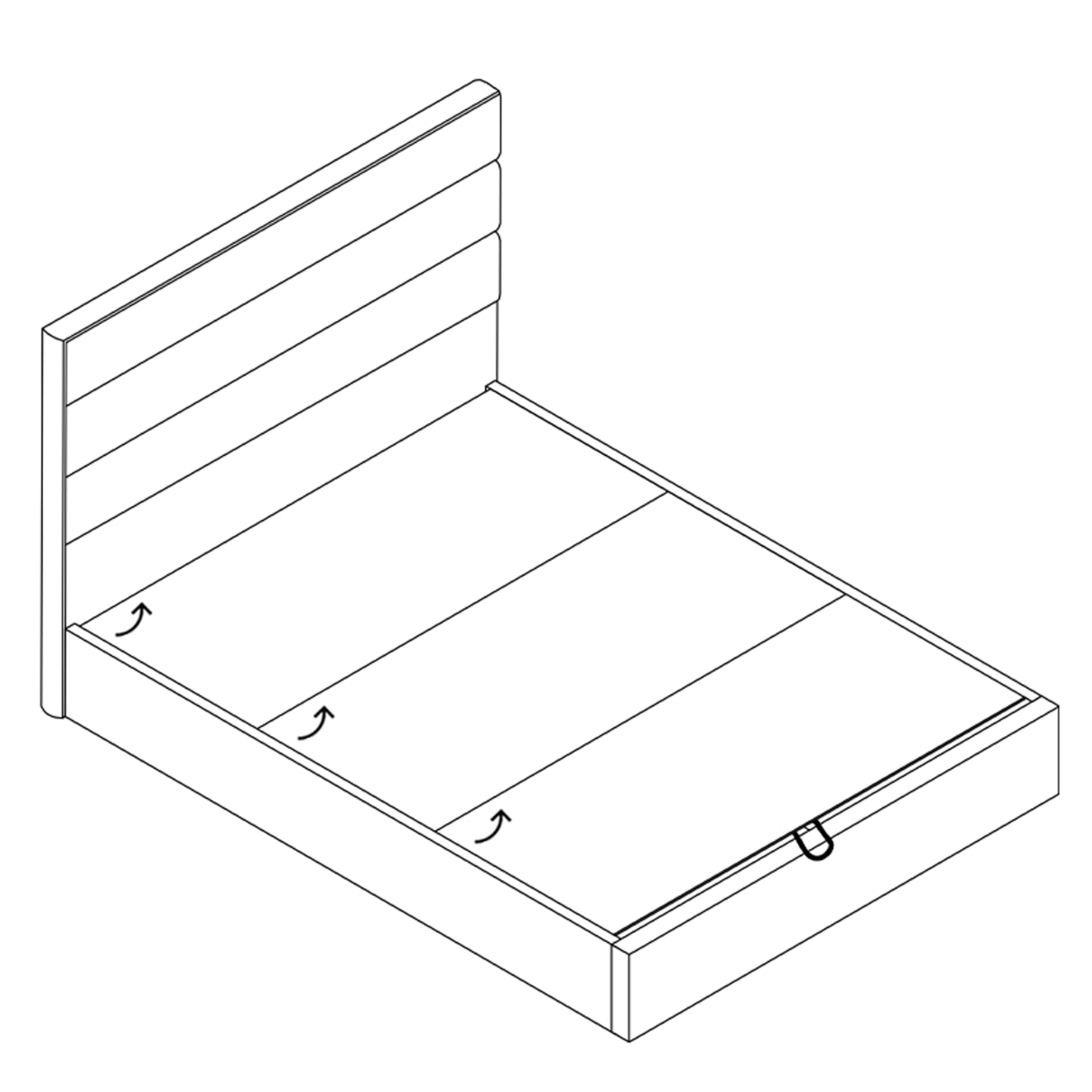 Clermont Platform Top Bed Frame