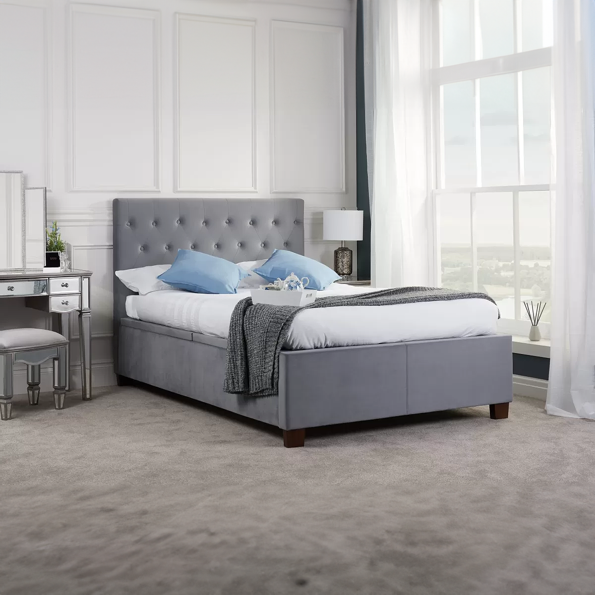 Sarasota Ottoman Fabric Frame