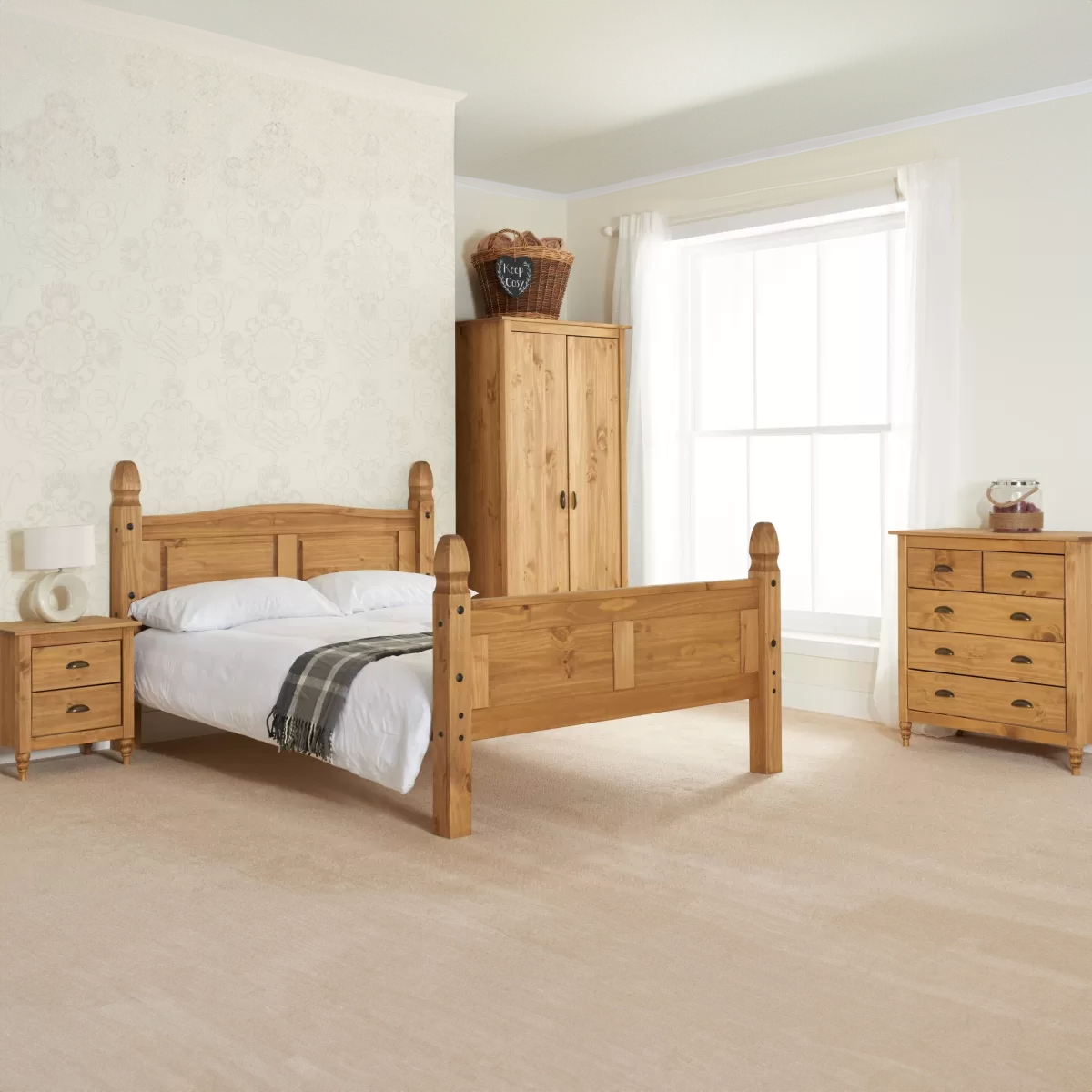 Dallas High Foot End Bed Frame