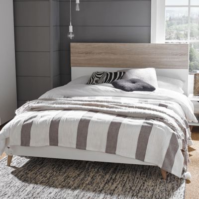 Halstad Wooden Bed Frame