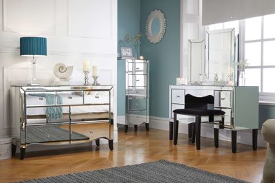 Madeira Mirrored Furniture Collection