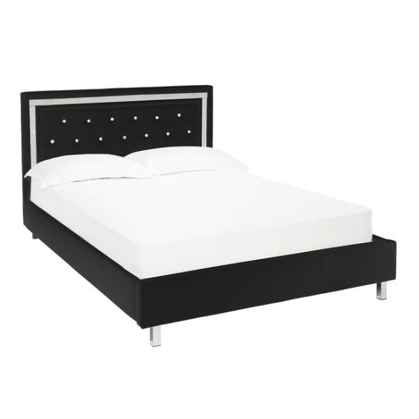 Cheyenne Leather Bed Frame United, Leather Bed Frame Double