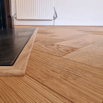 Herringbone Real Wood Flooring