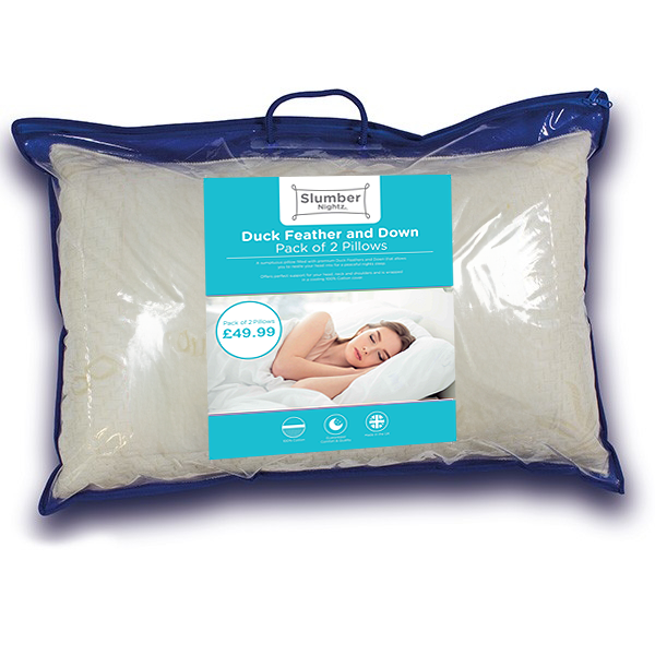 Duck Feather and Down Pillows 