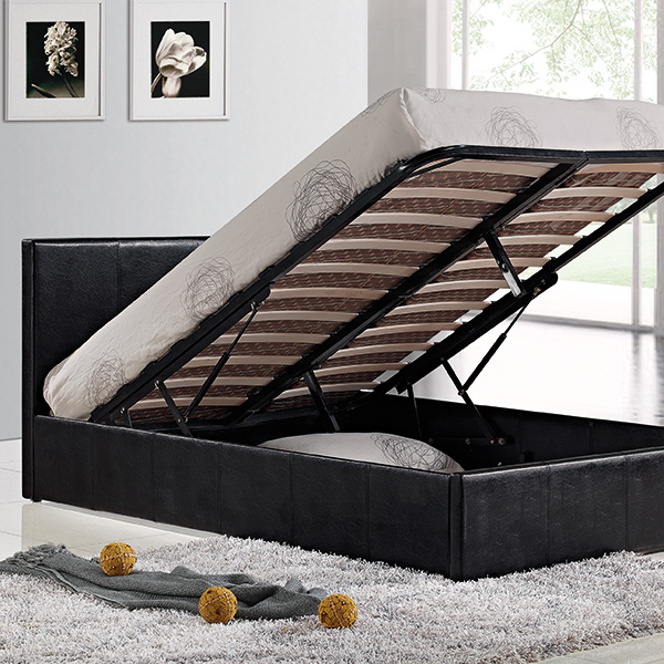 Florida Ottoman Leather Bed Frame