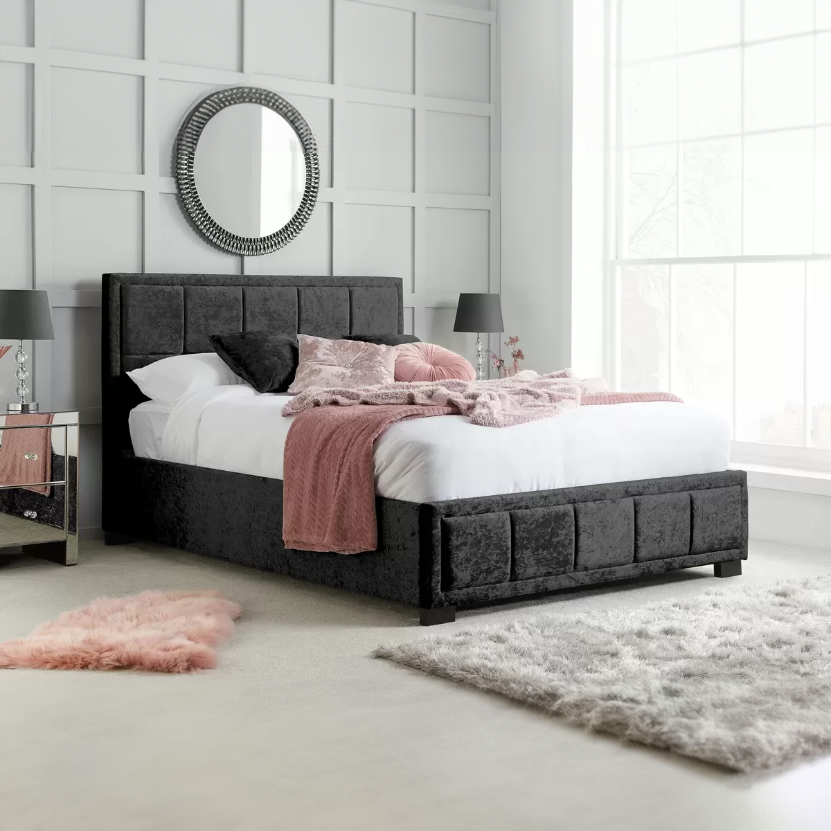 Hudson Fabric Bed Frame