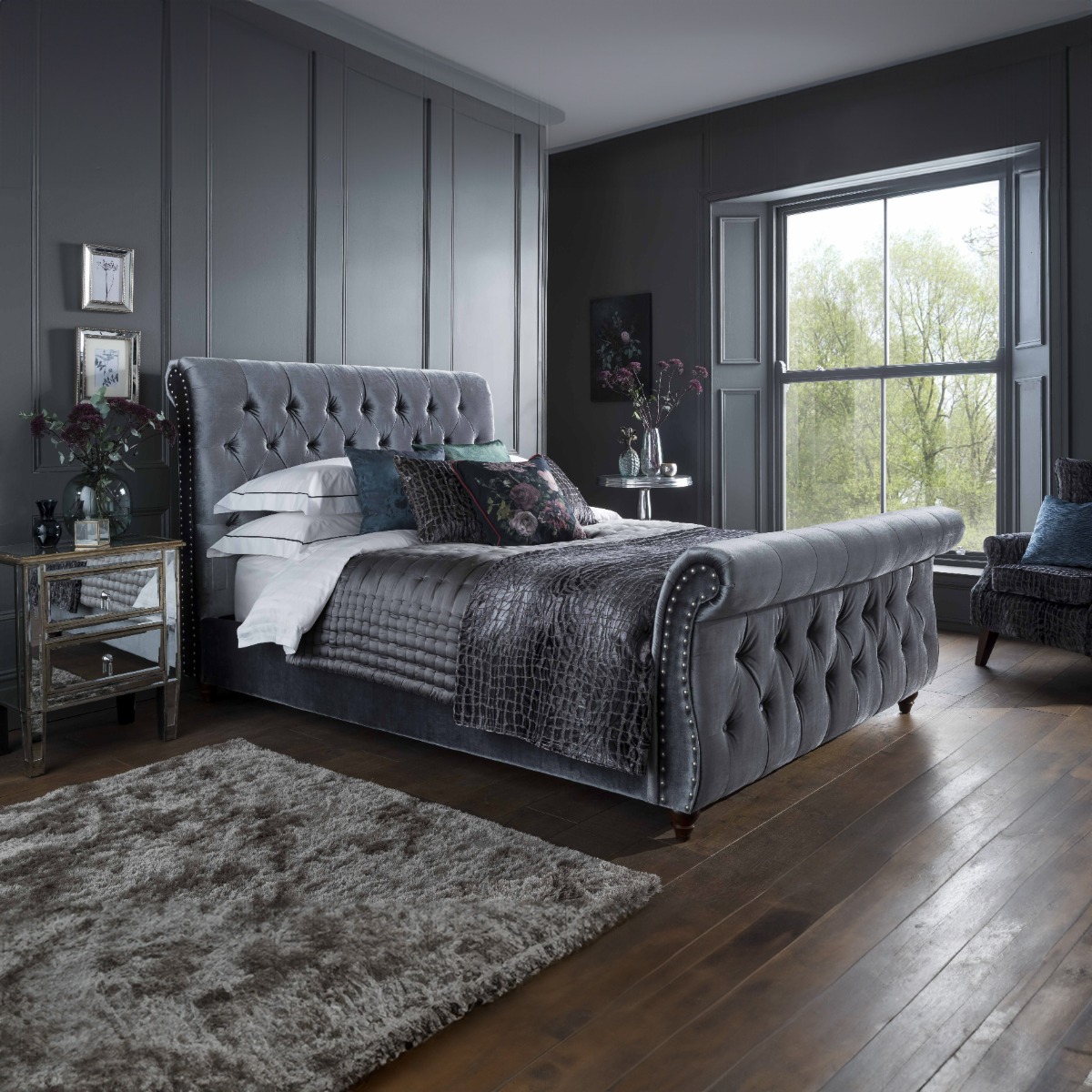 Hannah Fabric Bed Frame