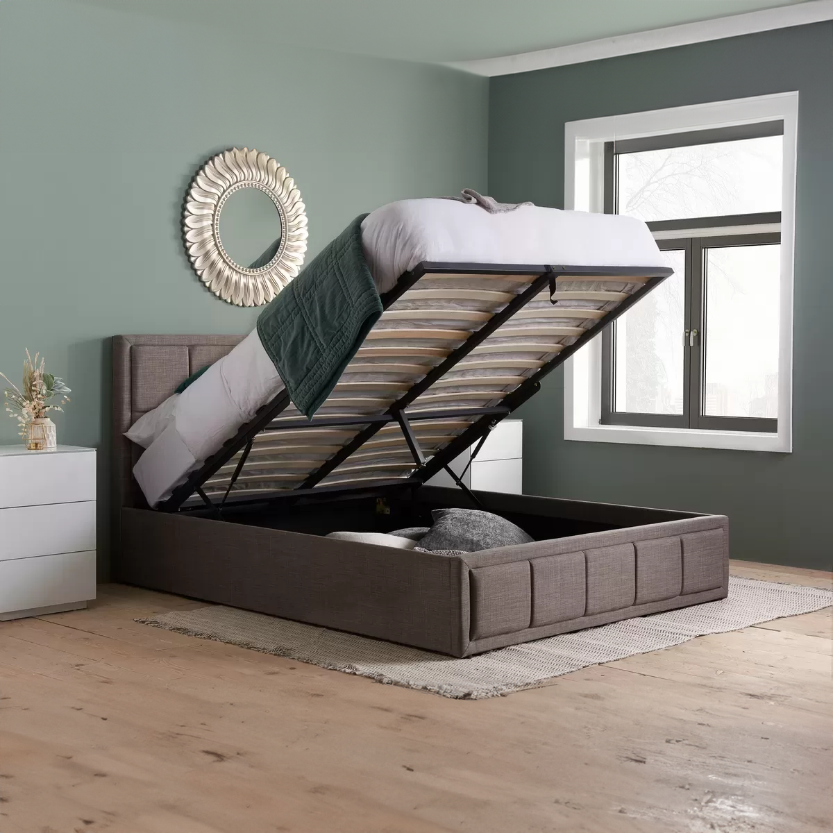 Hudson Ottoman Bed Frame