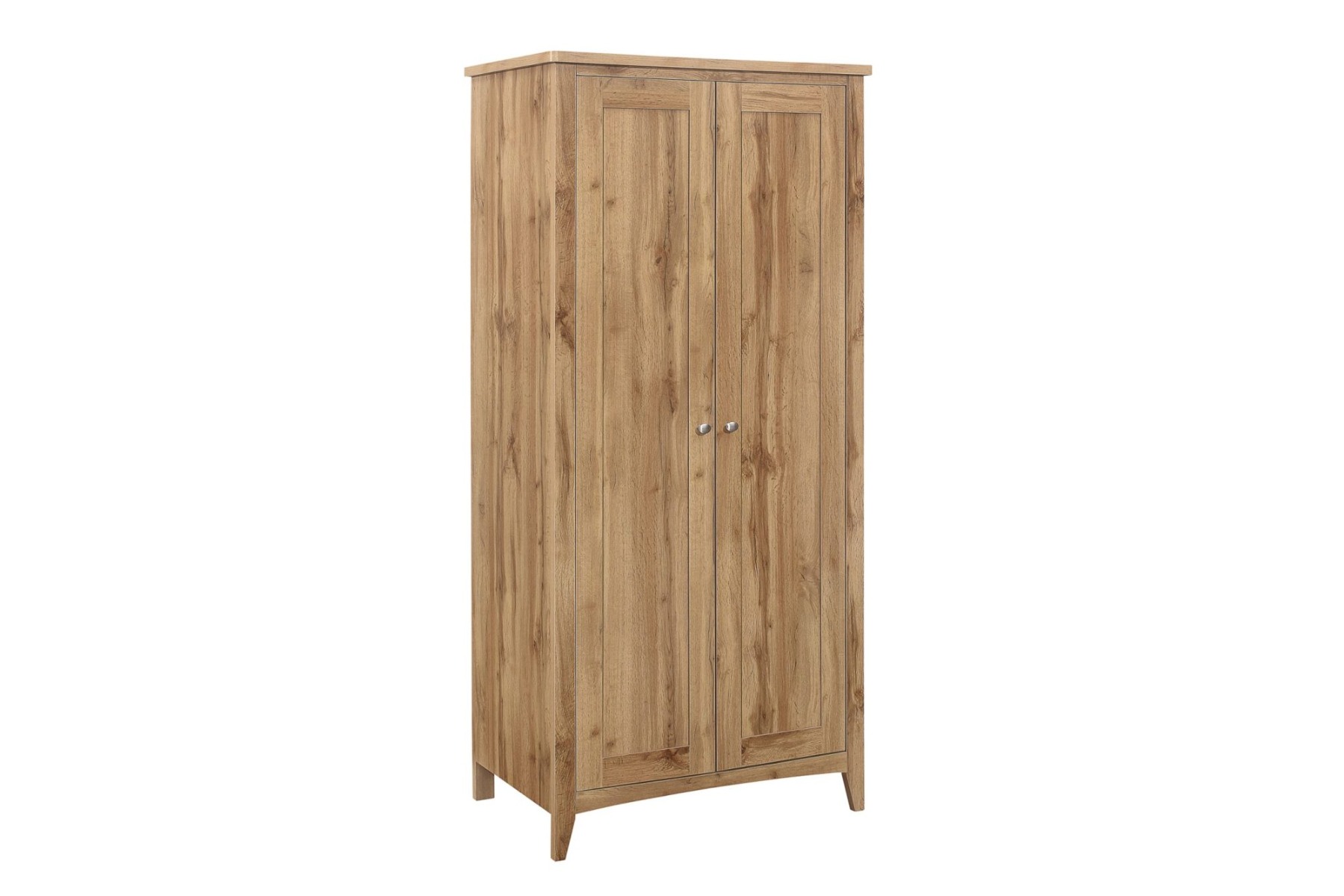 Heath Oak 2 Door Wardrobe