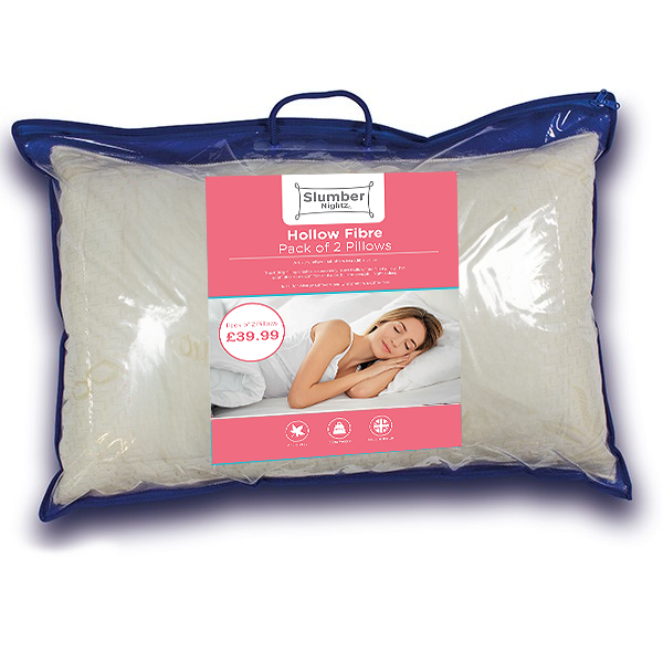 Hollow Fibre Filled Pillows