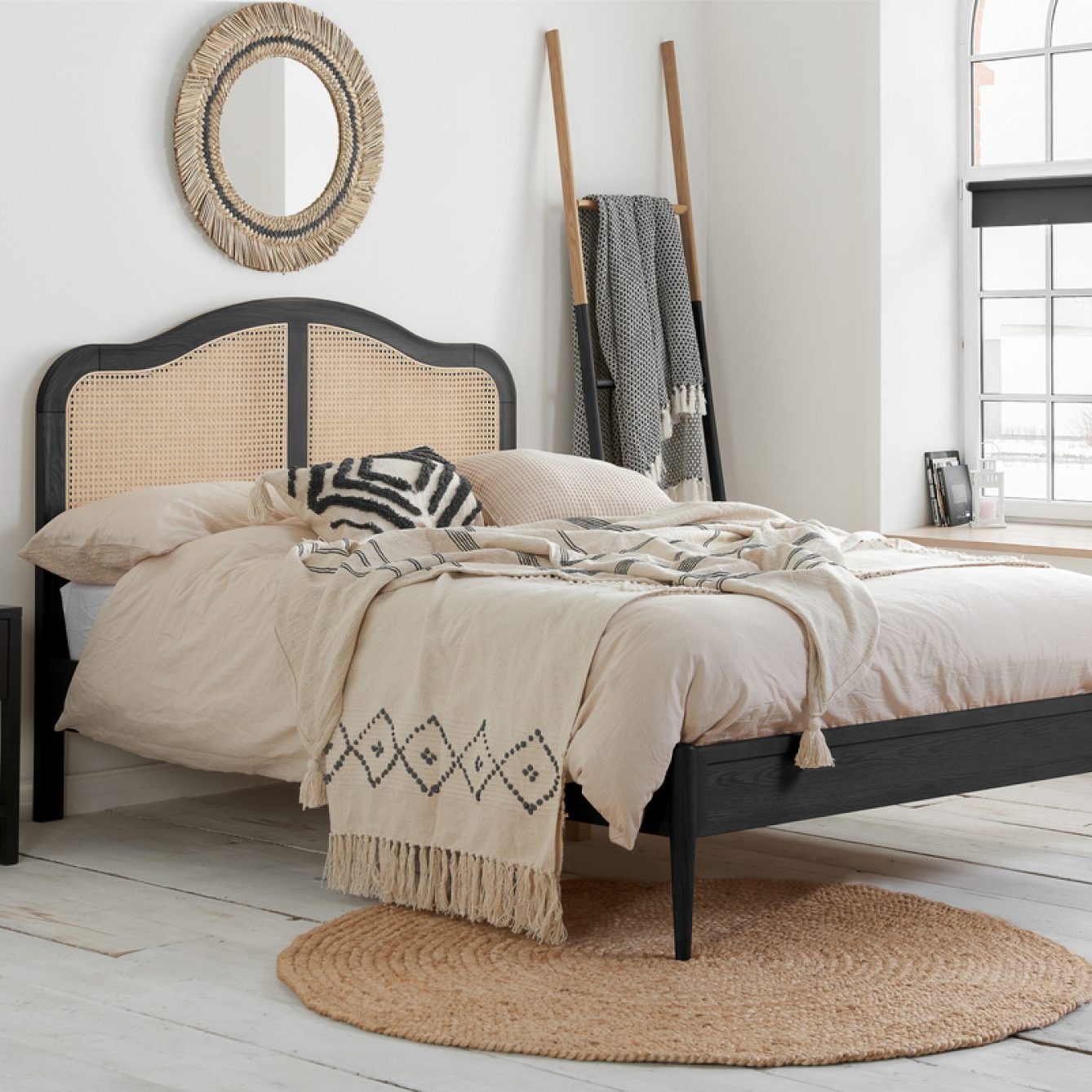 Leona Rattan Bed Frame