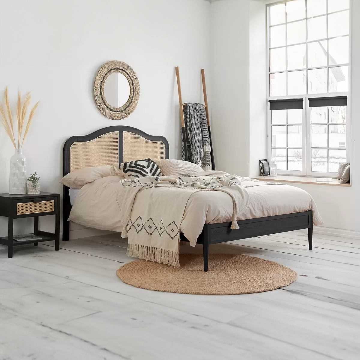 Leona Rattan Bed Frame