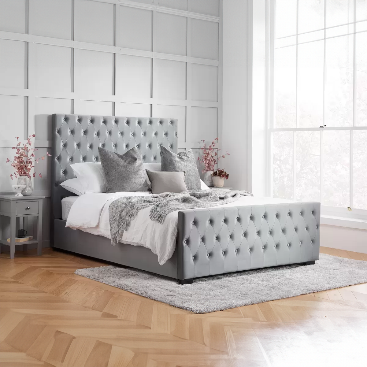 Broadway Fabric Bed Frame