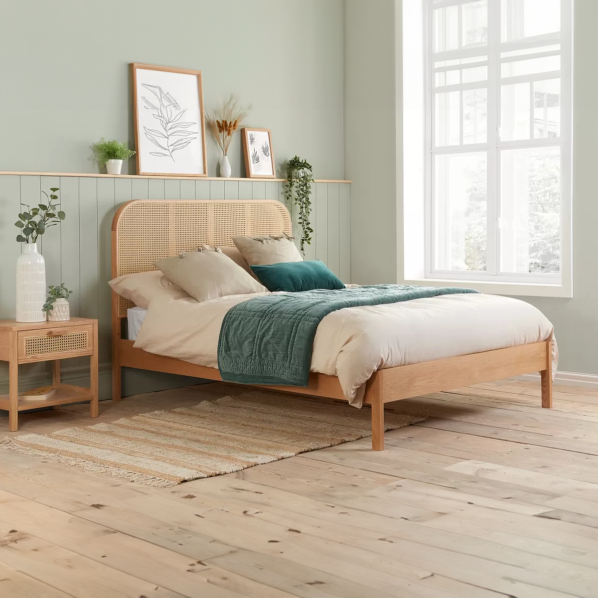 Maggie Bed Frame Rattan