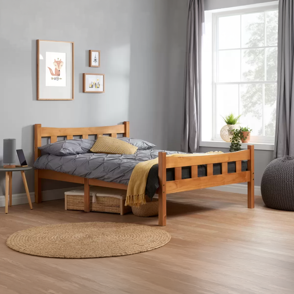 Idaho Wooden Bed Frame