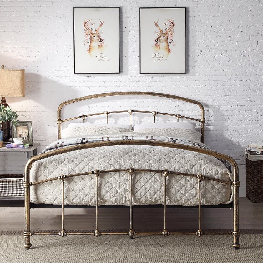Munich Metal Frame Bed