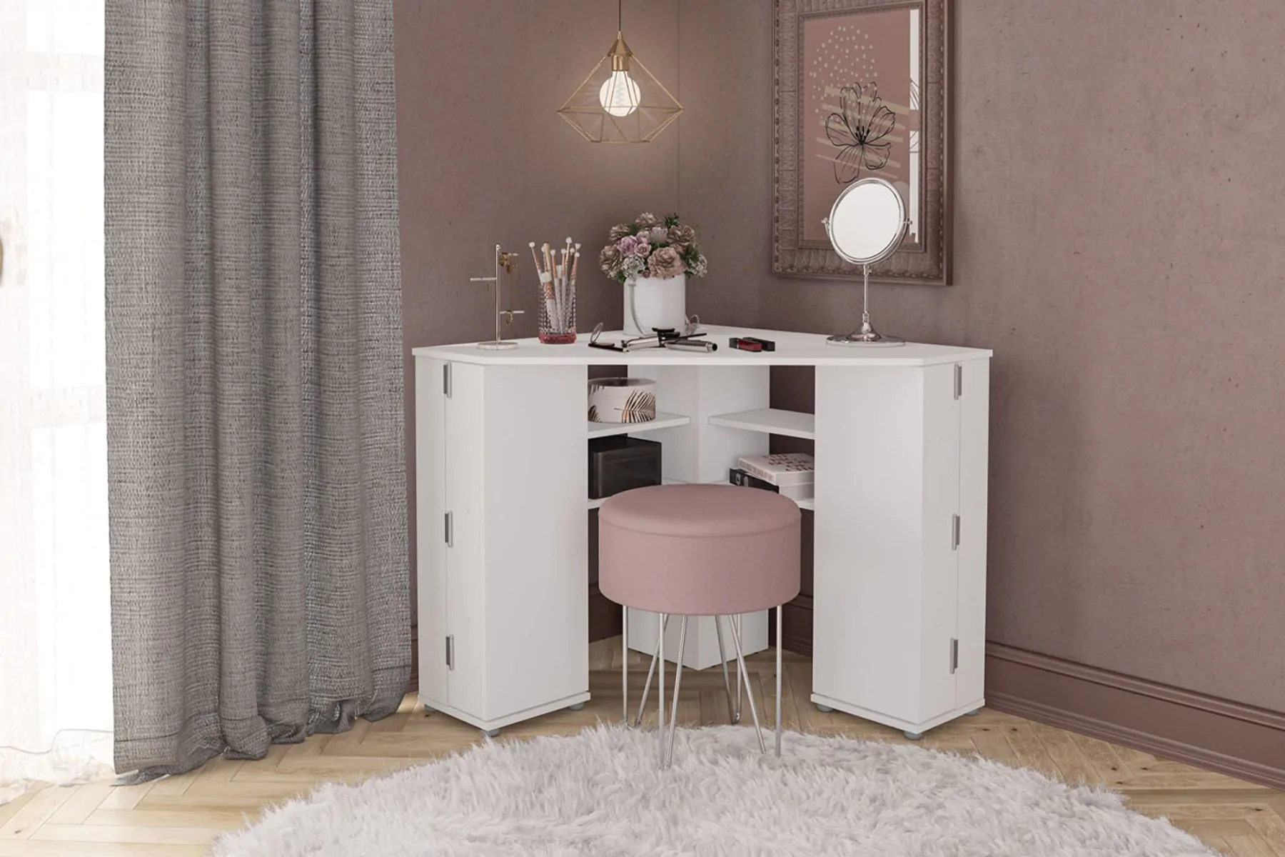 Dressing table corner unit hotsell