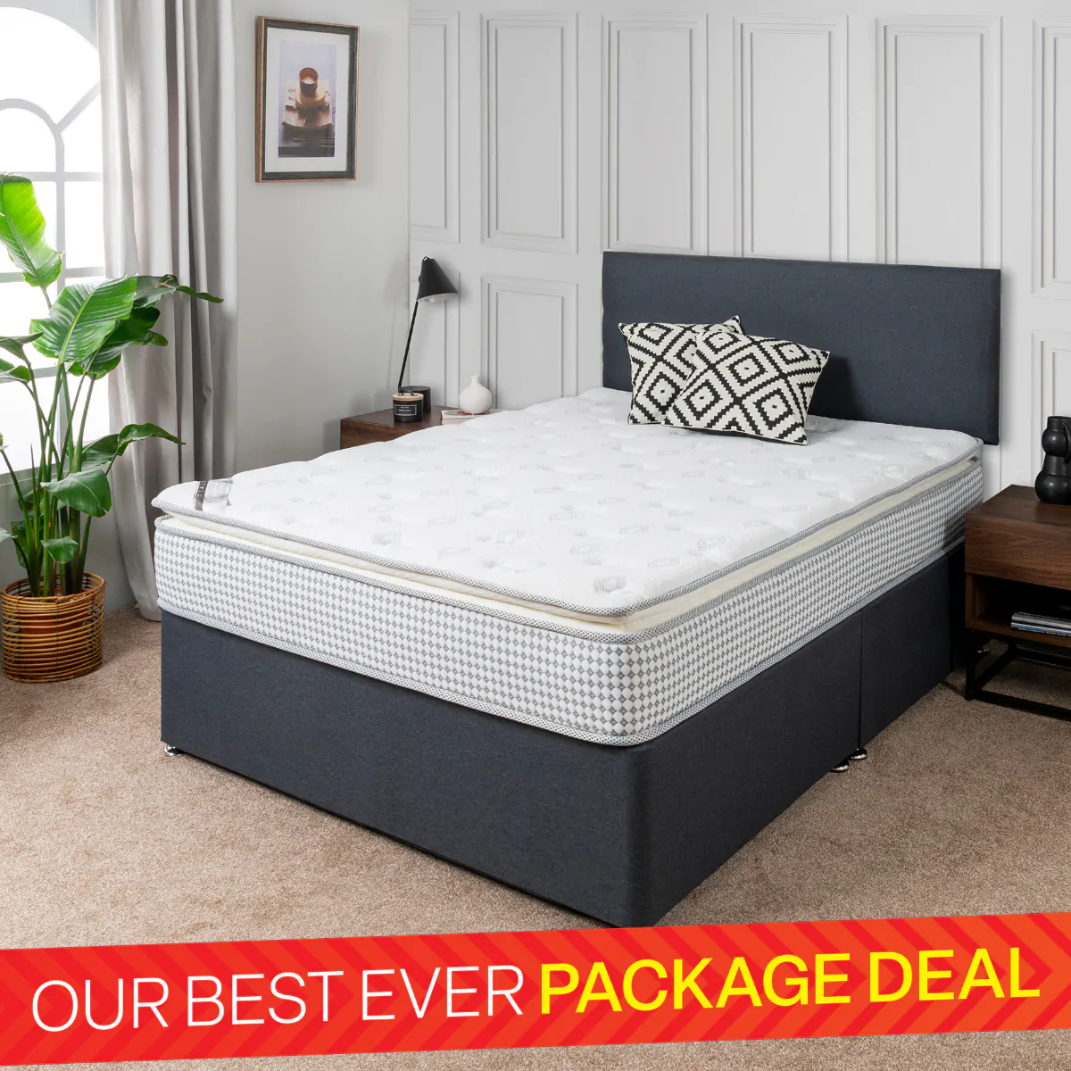 Platinum Pocket Pillow Top Divan Set
