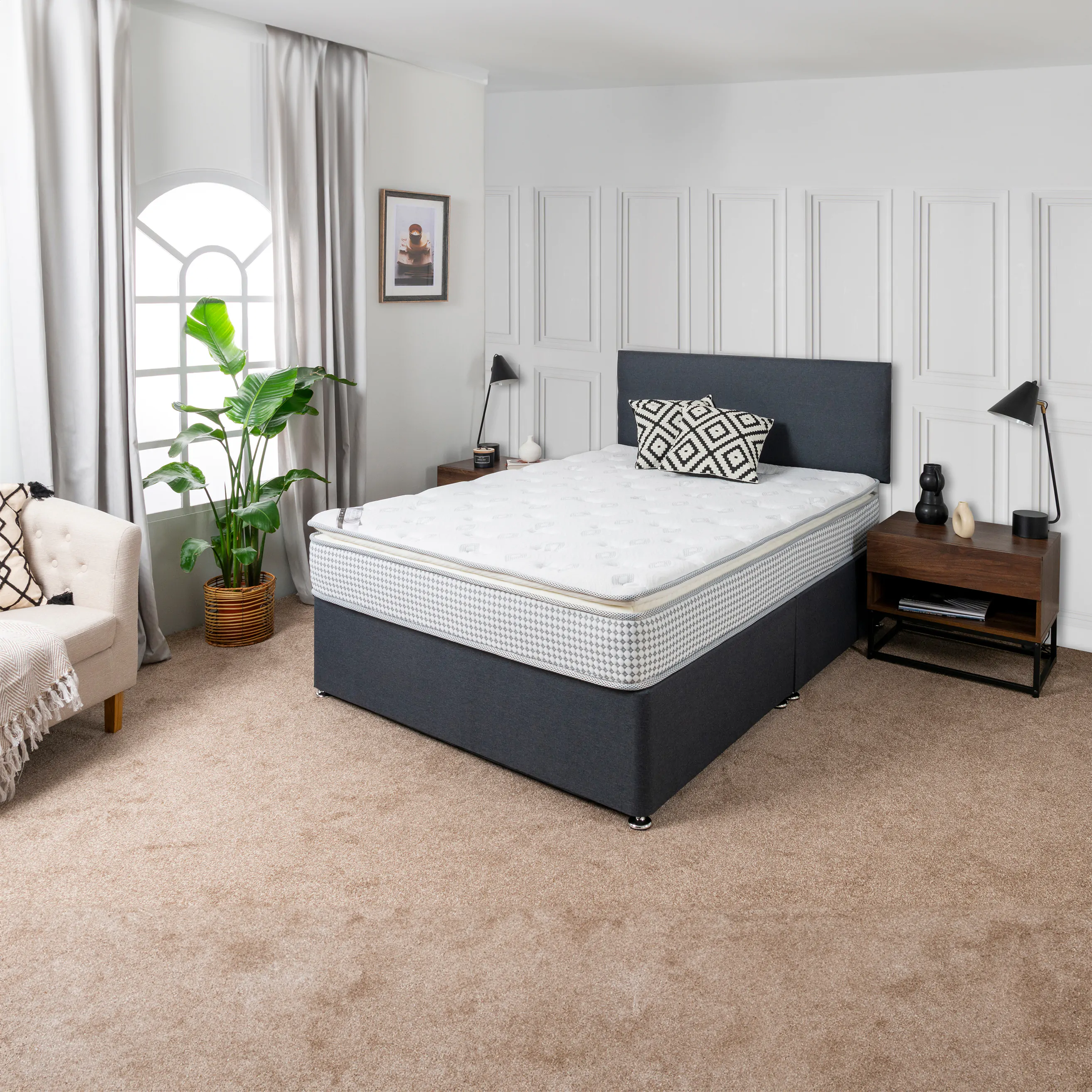 Platinum Pocket Pillow Top Divan Set
