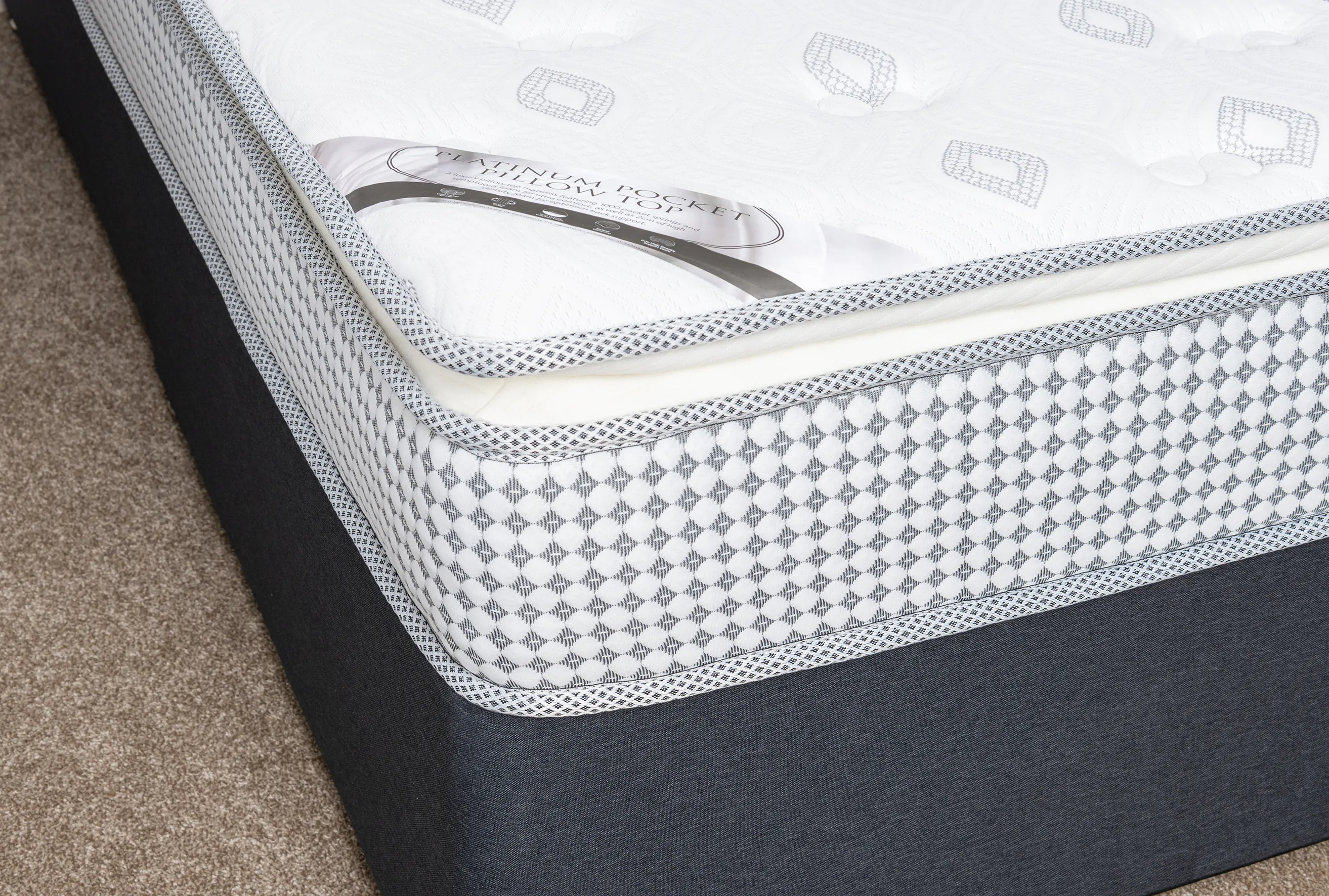 Posturepedic pillow top mattress outlet