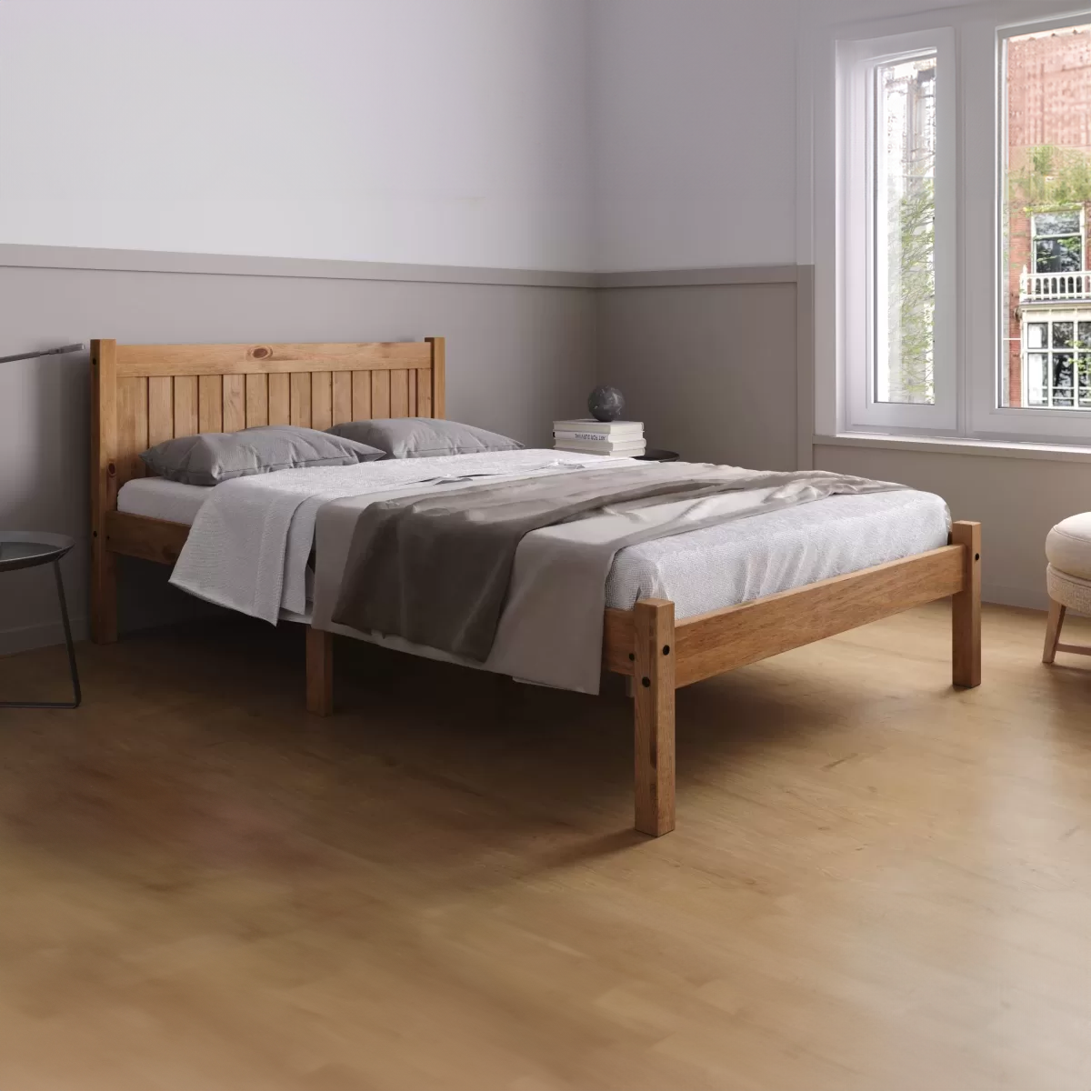 Roma Wooden Bed Frame