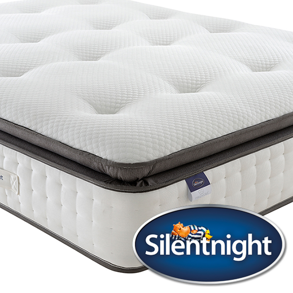 Silent night pillow top mattress on sale