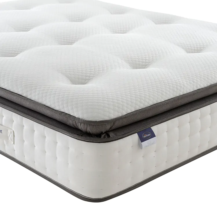Silentnight miracoil pillow top mattress on sale