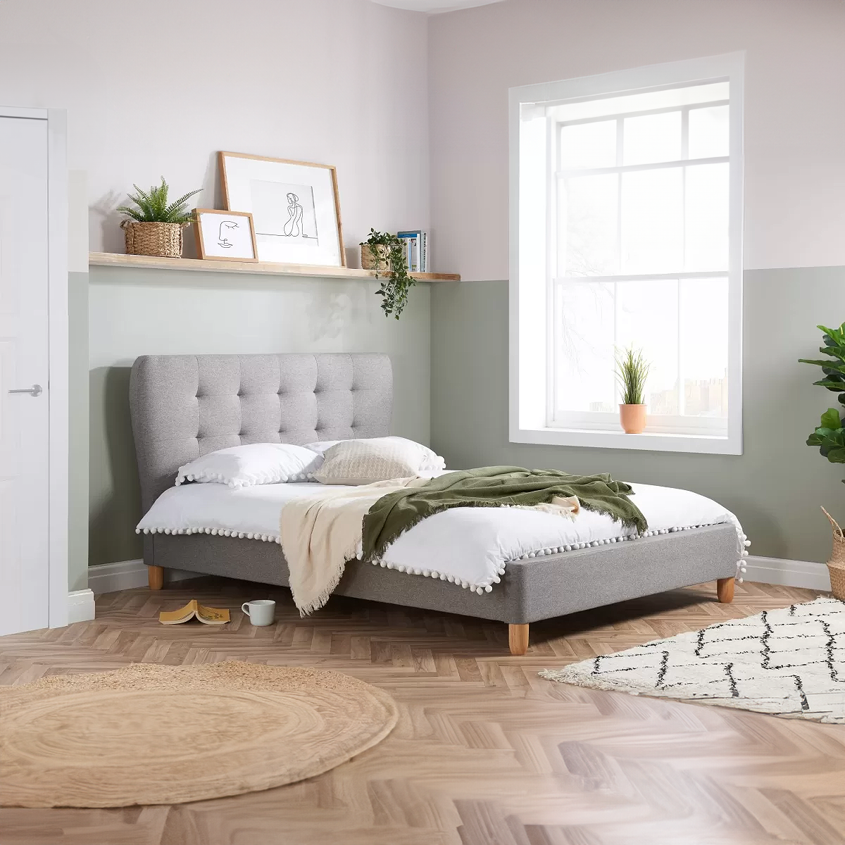 Tampa Fabric Bed Frame