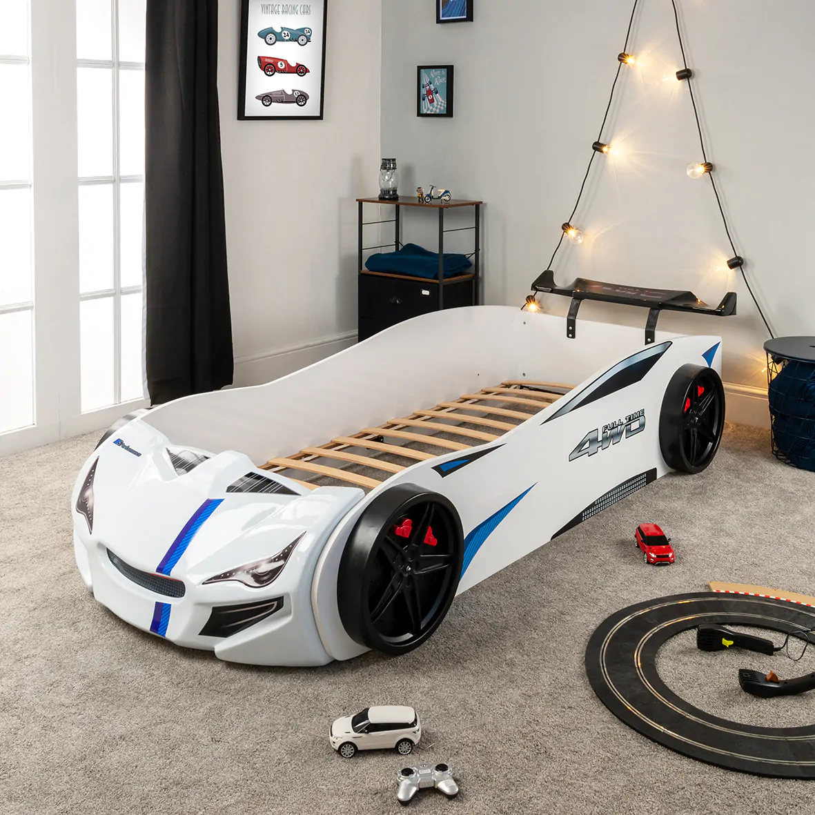 Cheap race car beds new arrivals