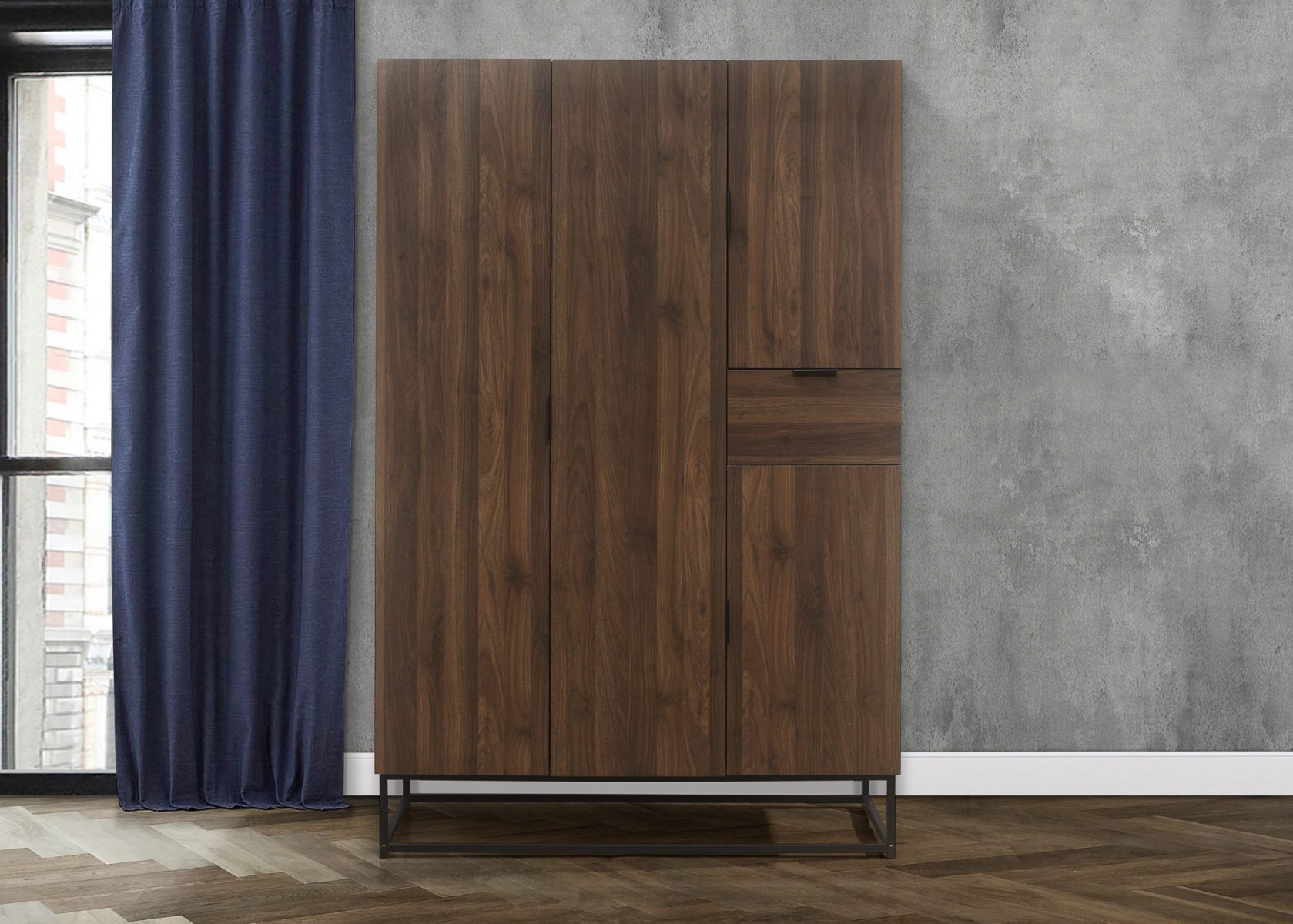 Texas 4 Door Wardrobe