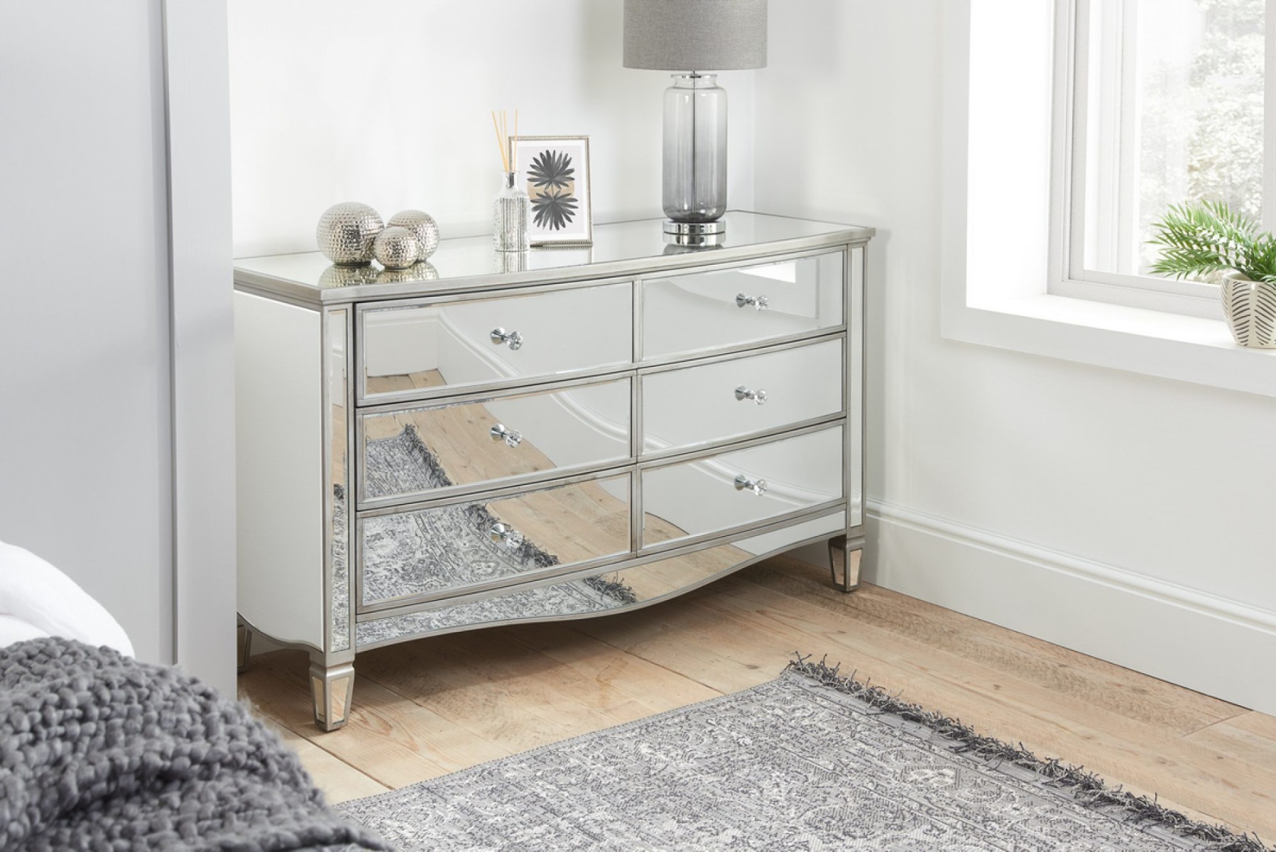 Tuscany 6 Drawer Wide Chest