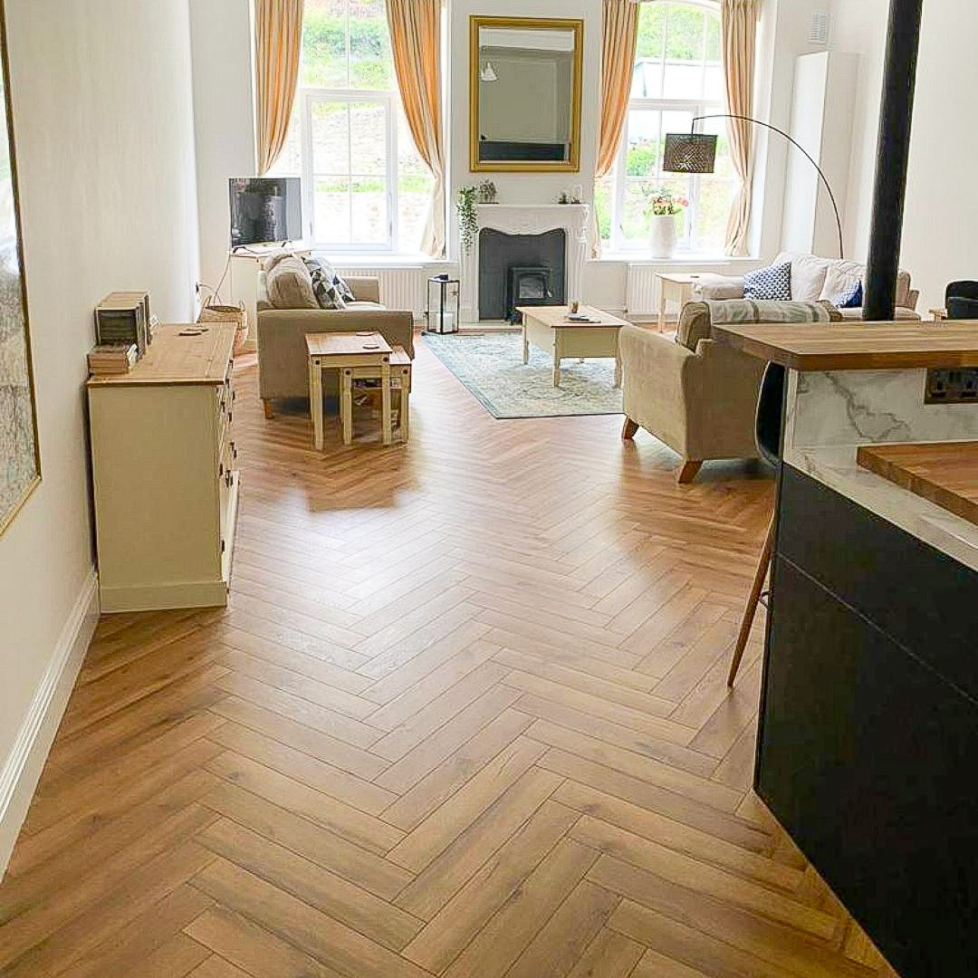 V12ION 12mm Herringbone Laminate