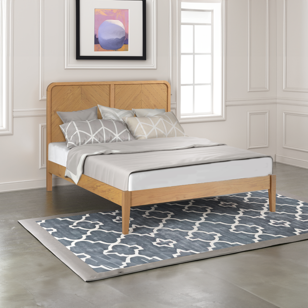 Wheelton Wooden Bed Frame