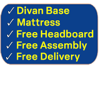 Divan Base,Mattress,Headboard,Assembly,Delivery