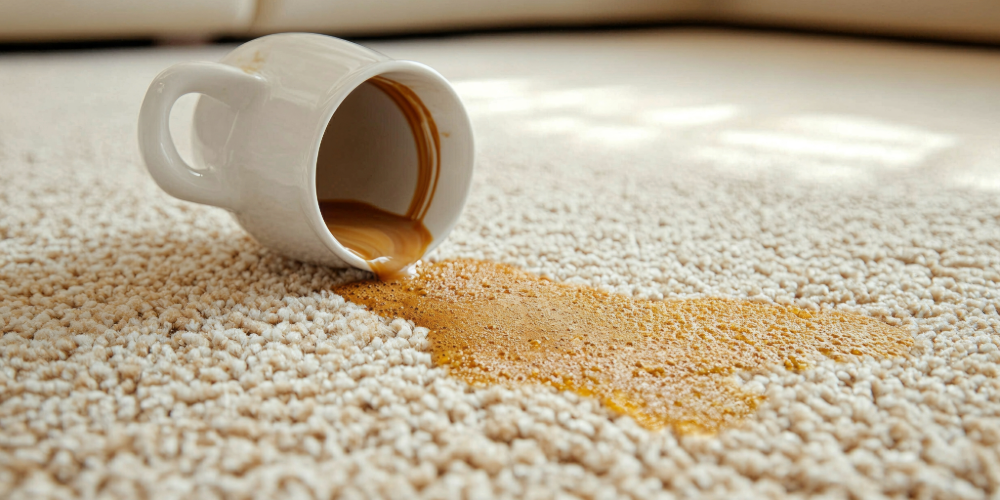 How to clean coffee stains out of your carpet