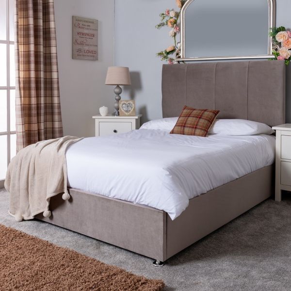 United Carpets And Beds - Ruby Fabric Bed